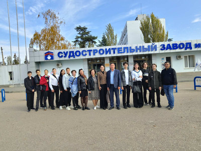 Инженерный класс принял участие в Дне открытых дверей в Керченском морском техническом колледже